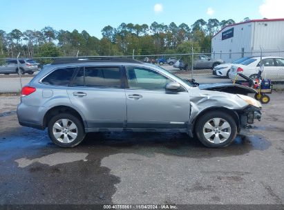 Lot #2995295950 2011 SUBARU OUTBACK 2.5I LIMITED