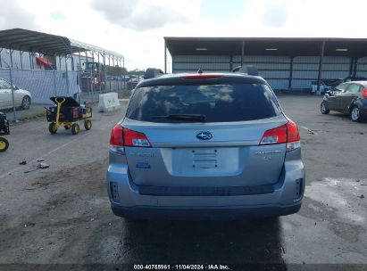 Lot #2995295950 2011 SUBARU OUTBACK 2.5I LIMITED