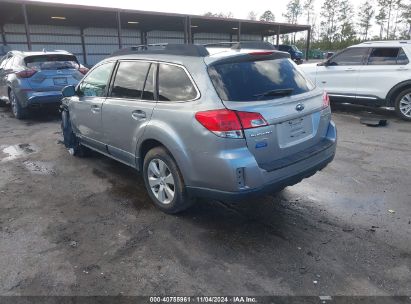 Lot #2995295950 2011 SUBARU OUTBACK 2.5I LIMITED