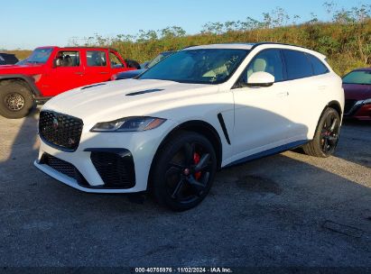 Lot #2995280317 2023 JAGUAR F-PACE SVR P550 AWD AUTOMATIC