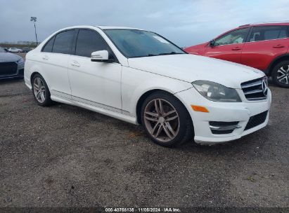 Lot #3020799520 2014 MERCEDES-BENZ C-CLASS C 250 SPORT/LUXURY