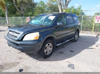 Lot #2992822110 2004 HONDA PILOT EX