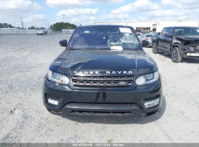 Lot #3037526324 2016 LAND ROVER RANGE ROVER SPORT 3.0L V6 TURBOCHARGED DIESEL HSE TD6