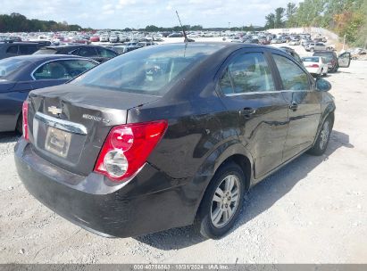 Lot #2995295932 2014 CHEVROLET SONIC LT AUTO