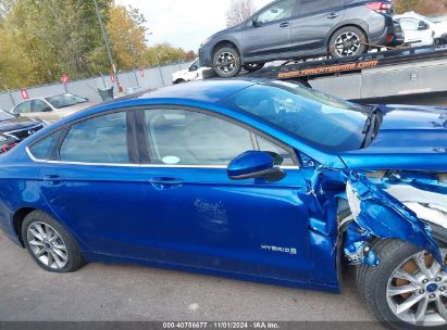 Lot #3037522226 2017 FORD FUSION HYBRID S