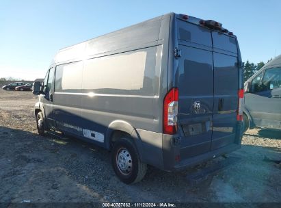 Lot #2992822171 2018 RAM PROMASTER 2500 HIGH ROOF 159 WB