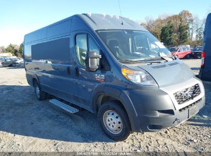 Lot #2992822164 2019 RAM PROMASTER 3500 CARGO VAN HIGH ROOF 159 WB EXT