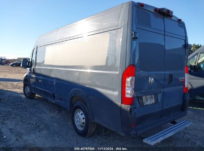 Lot #2992822164 2019 RAM PROMASTER 3500 CARGO VAN HIGH ROOF 159 WB EXT