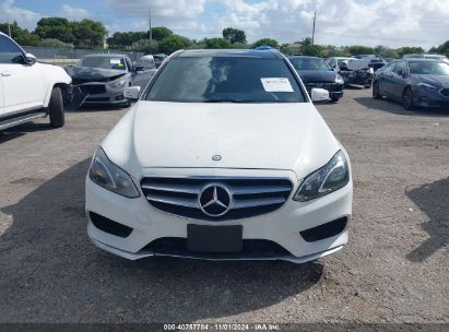 Lot #2996536282 2014 MERCEDES-BENZ E 350 4MATIC