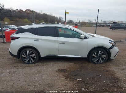 Lot #3053662137 2022 NISSAN MURANO SL INTELLIGENT AWD