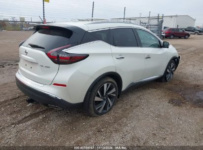 Lot #3053662137 2022 NISSAN MURANO SL INTELLIGENT AWD