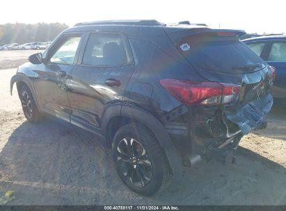 Lot #3035073950 2022 CHEVROLET TRAILBLAZER FWD LT