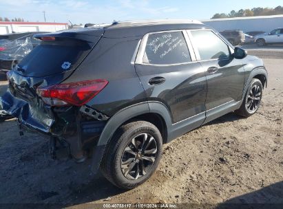 Lot #3035073950 2022 CHEVROLET TRAILBLAZER FWD LT