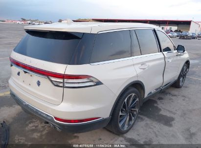 Lot #3050083996 2020 LINCOLN AVIATOR RESERVE