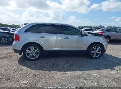 Lot #2996536276 2013 FORD EDGE LIMITED