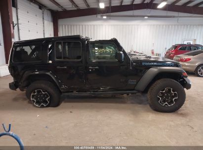 Lot #2995295863 2021 JEEP WRANGLER 4XE UNLIMITED RUBICON 4X4