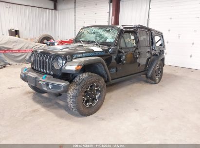 Lot #2995295863 2021 JEEP WRANGLER 4XE UNLIMITED RUBICON 4X4