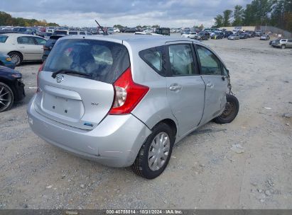 Lot #2995295844 2015 NISSAN VERSA NOTE S (SR)/S PLUS/SL/SR/SV