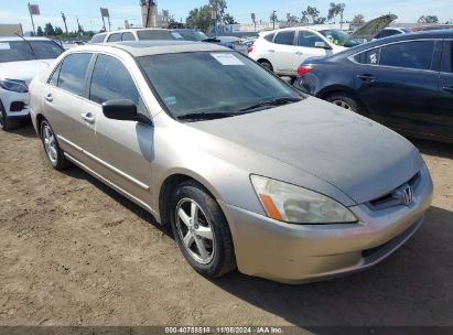 Lot #3035095100 2003 HONDA ACCORD 2.4 EX