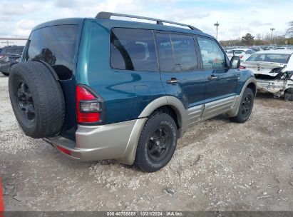 Lot #2997781329 2002 MITSUBISHI MONTERO XLS