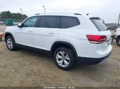 Lot #2996536268 2018 VOLKSWAGEN ATLAS 3.6L V6 SE