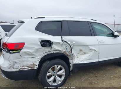 Lot #2996536268 2018 VOLKSWAGEN ATLAS 3.6L V6 SE