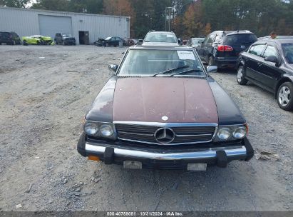 Lot #2995295485 1988 MERCEDES-BENZ 560 SL