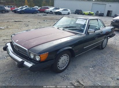 Lot #2995295485 1988 MERCEDES-BENZ 560 SL