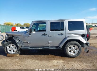 Lot #2992819292 2014 JEEP WRANGLER UNLIMITED SAHARA