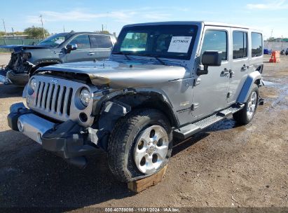 Lot #2992819292 2014 JEEP WRANGLER UNLIMITED SAHARA