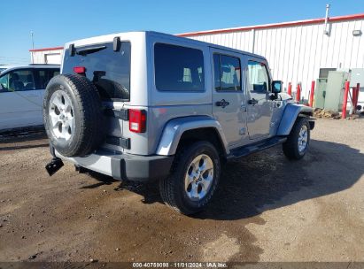 Lot #2992819292 2014 JEEP WRANGLER UNLIMITED SAHARA