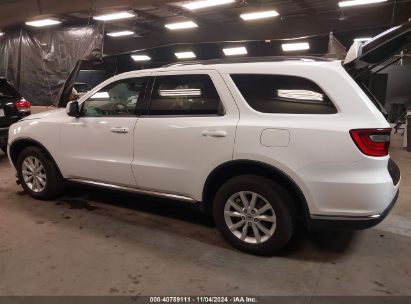 Lot #2990346875 2020 DODGE DURANGO SXT PLUS AWD