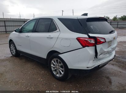 Lot #3035084657 2021 CHEVROLET EQUINOX FWD LT