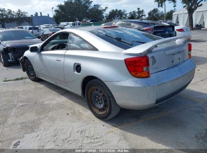 Lot #2992822106 2001 TOYOTA CELICA GT