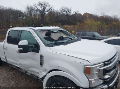 Lot #3035084584 2021 FORD F-250 XLT