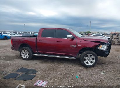 Lot #3056472478 2019 RAM 1500 CLASSIC LONE STAR SILVER  4X4 5'7 BOX