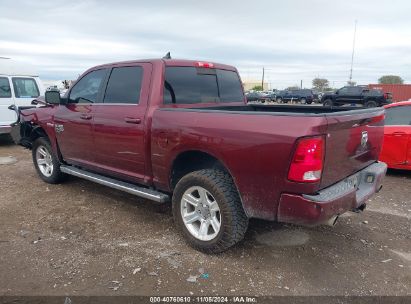 Lot #3056472478 2019 RAM 1500 CLASSIC LONE STAR SILVER  4X4 5'7 BOX