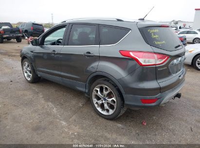 Lot #3053064124 2015 FORD ESCAPE TITANIUM