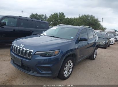 Lot #2990352406 2020 JEEP CHEROKEE LATITUDE FWD