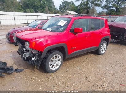 Lot #2992835248 2021 JEEP RENEGADE LATITUDE 4X4