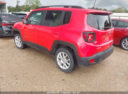 Lot #2992835248 2021 JEEP RENEGADE LATITUDE 4X4