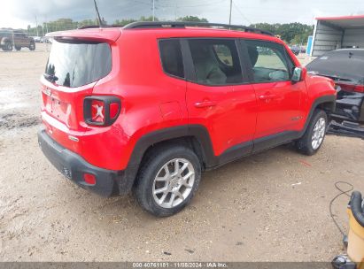 Lot #2992835248 2021 JEEP RENEGADE LATITUDE 4X4