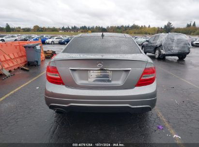 Lot #3051074263 2012 MERCEDES-BENZ C 250