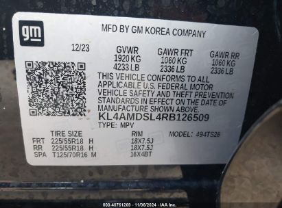 Lot #3056472469 2024 BUICK ENCORE GX SPORT TOURING FWD