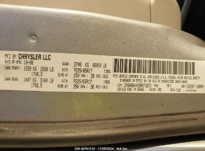 Lot #3020797829 2009 CHRYSLER TOWN & COUNTRY LIMITED