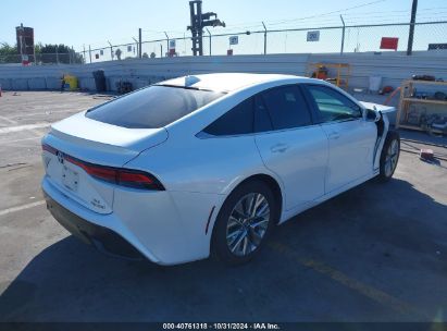 Lot #3050480910 2021 TOYOTA MIRAI XLE