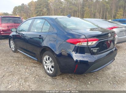 Lot #3035073847 2022 TOYOTA COROLLA LE