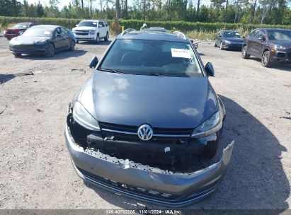 Lot #2995295391 2015 VOLKSWAGEN GOLF SPORTWAGEN TSI SEL 4-DOOR