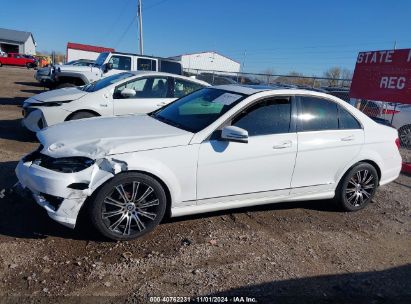 Lot #2992835198 2013 MERCEDES-BENZ C 300 LUXURY 4MATIC/SPORT 4MATIC