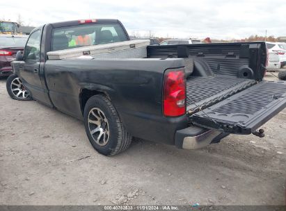 Lot #2995295365 2007 CHEVROLET SILVERADO 1500 CLASSIC WORK TRUCK